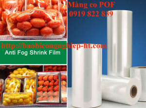màng co pof bọc trục tiếp lên thực phẩm