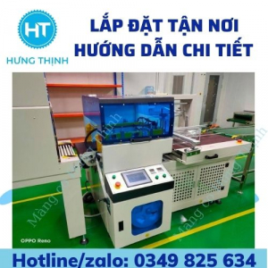 máy bọc màng co POF model GPL4535 + GPS4525